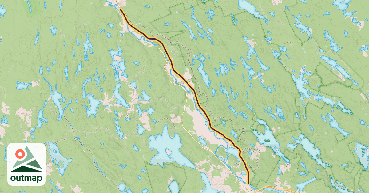 Map of Musquodoboit Trailway