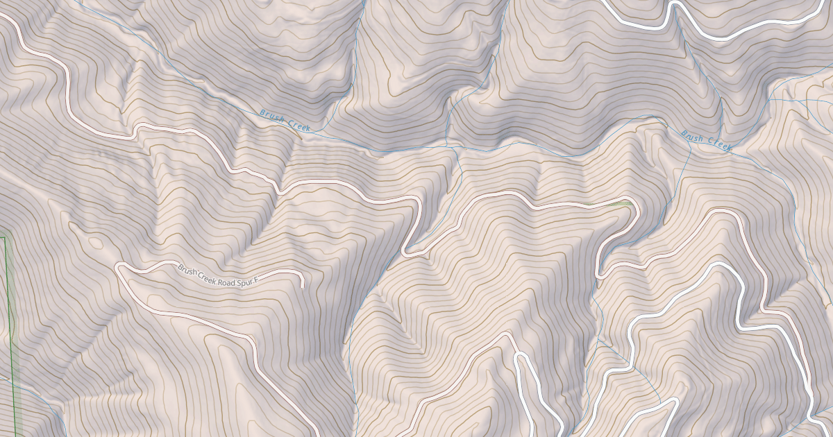Map preview of BRUSH RIDGE