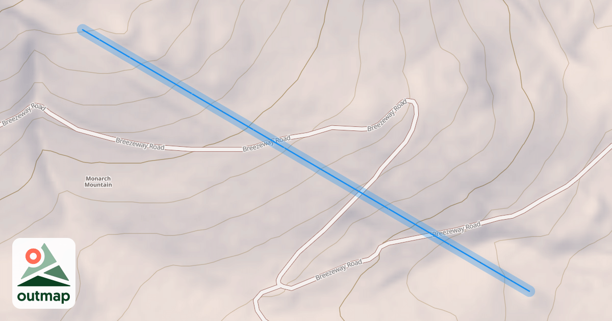 Map of Lower Hall's Alley