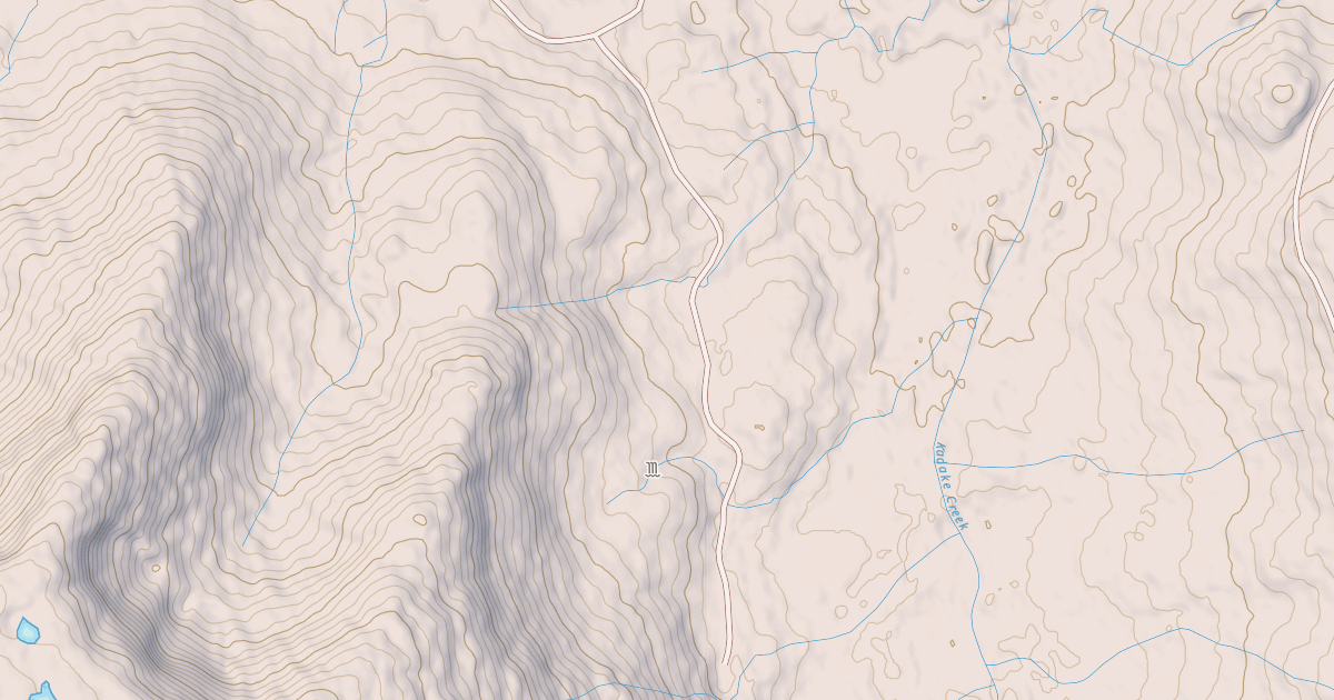 Map preview of KADAKE CREEK