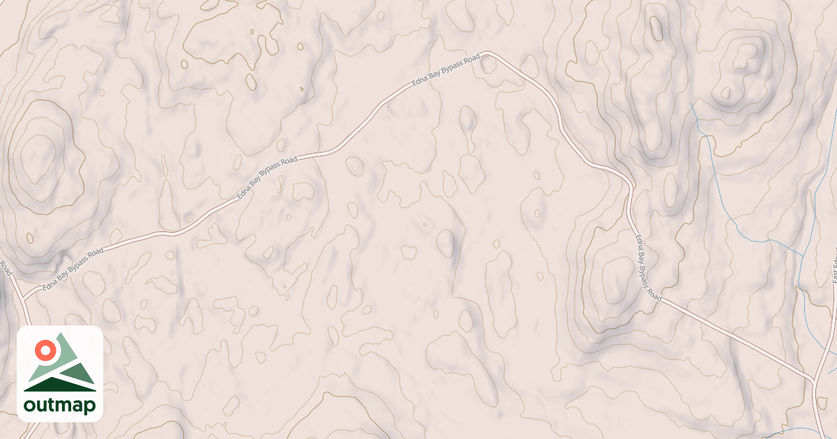 Map of EDNA BAY BYPASS