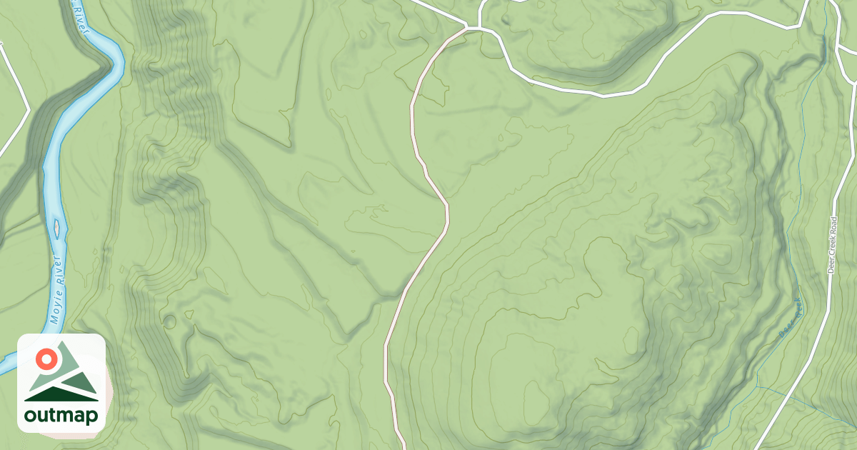 Map of PLACER CREEK CONNECTION A