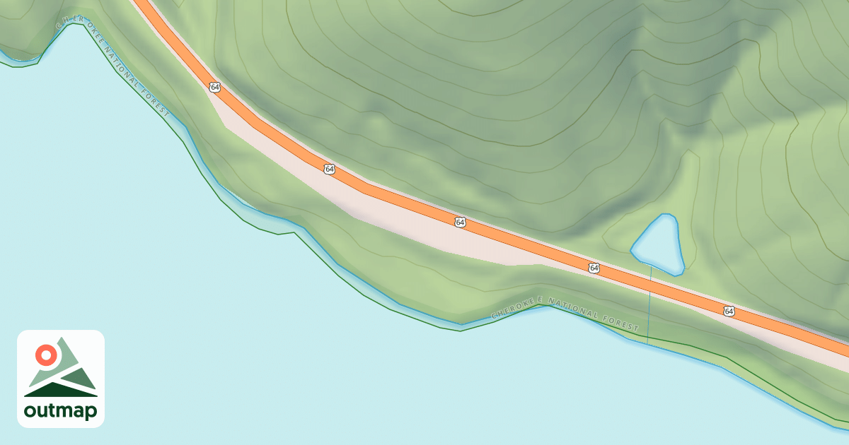 Map of PARKSVILLE BEACH