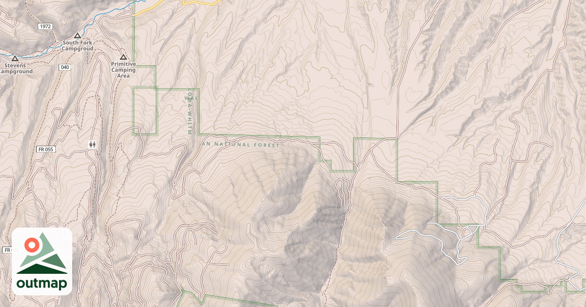 Map of Ditch Road Snowmobile