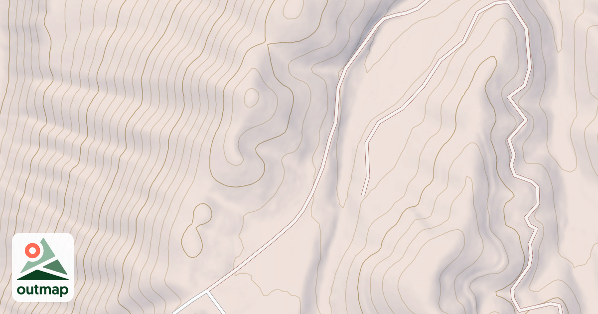 Map of DEADMAN CREEK