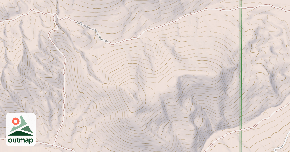 Map of DRY GULCH