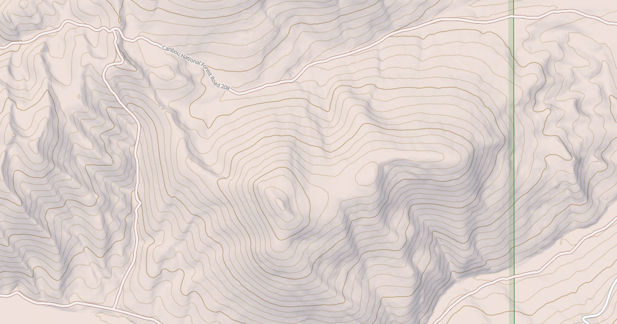 Map preview of DRY GULCH