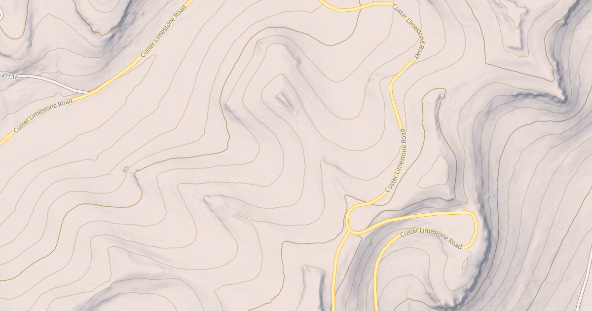 Map preview of LIGHTNING CREEK BR 1J
