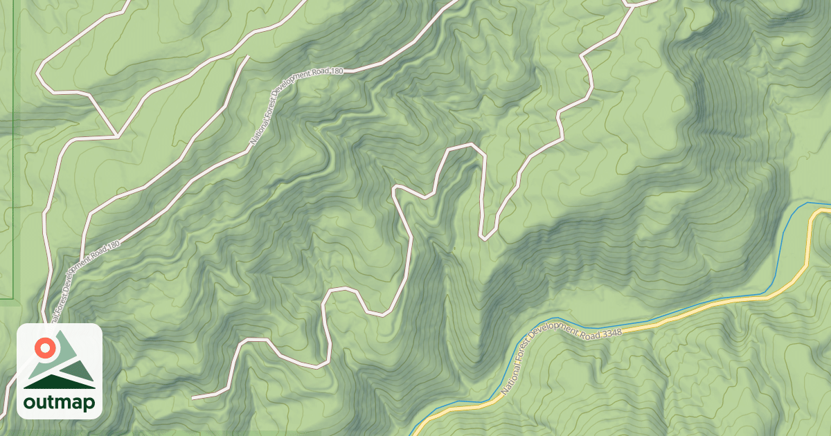 Map of LOWER HILLIS