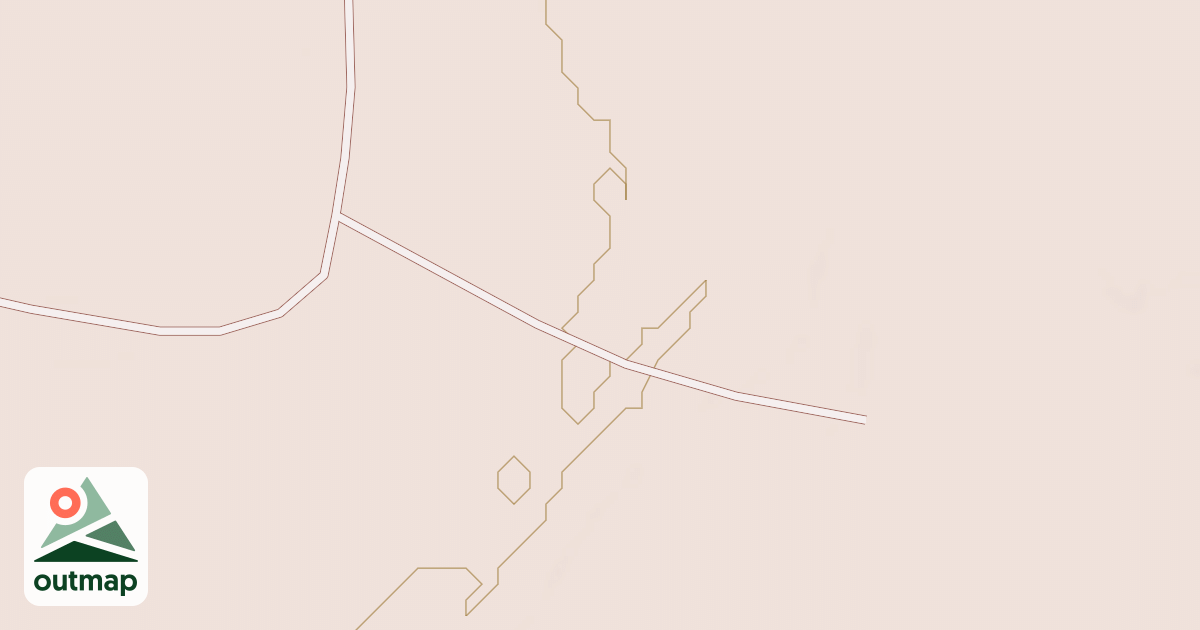 Map of WEST BARRETT SPUR AA