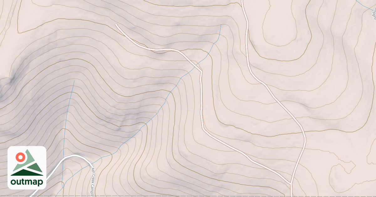 Map of AMBROSE CYN SPUR