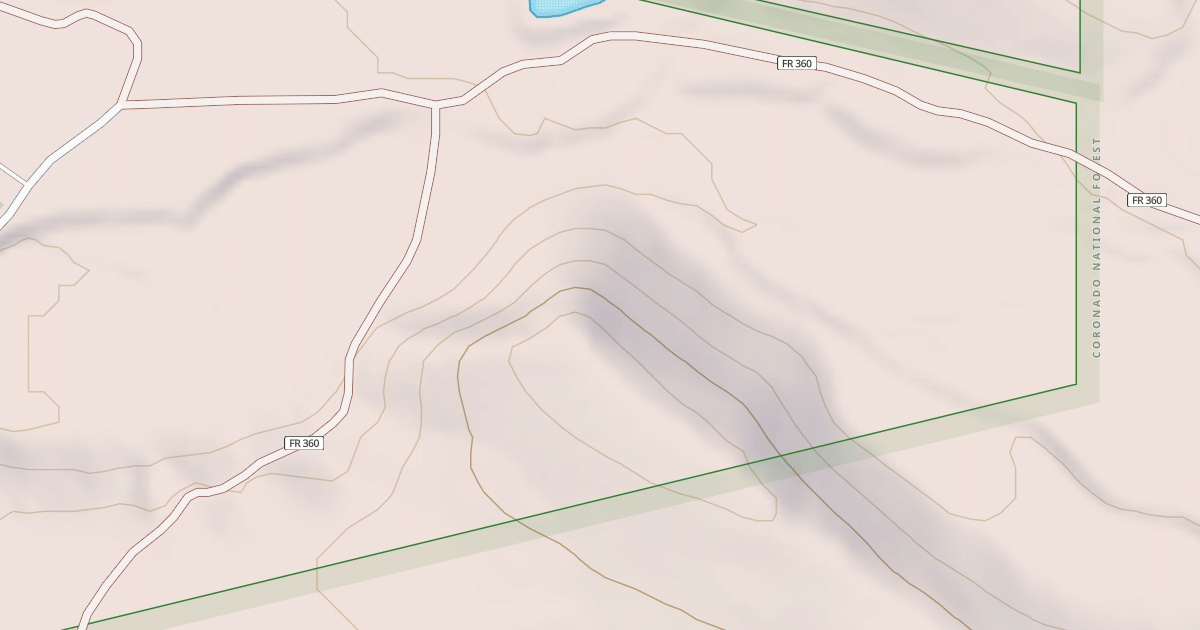 Map preview of JOHN LONG CANYON
