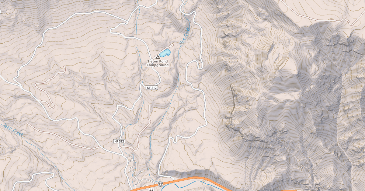 Map preview of PINE CREEK