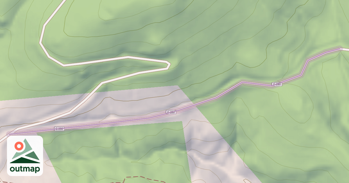 Map of Piste Meissounière