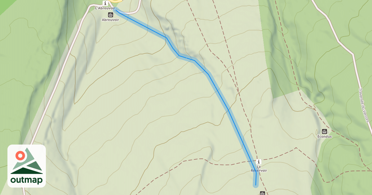Map of Border Cross