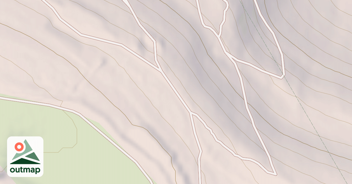 Map of Bloody Skillet ATV Trail