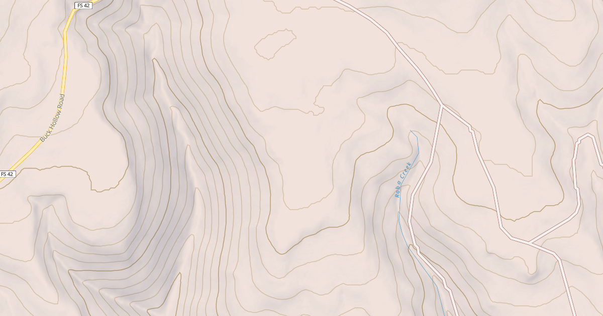 Map preview of USFS Motor Vehicle Use Map Roads {49EE245F-AA30-4516-A50C-E7912CE768B2}