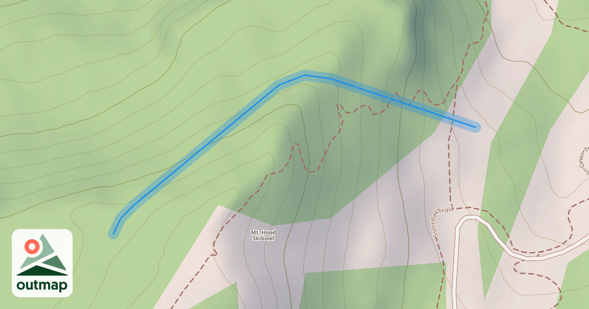 Map of Kelly's Cut