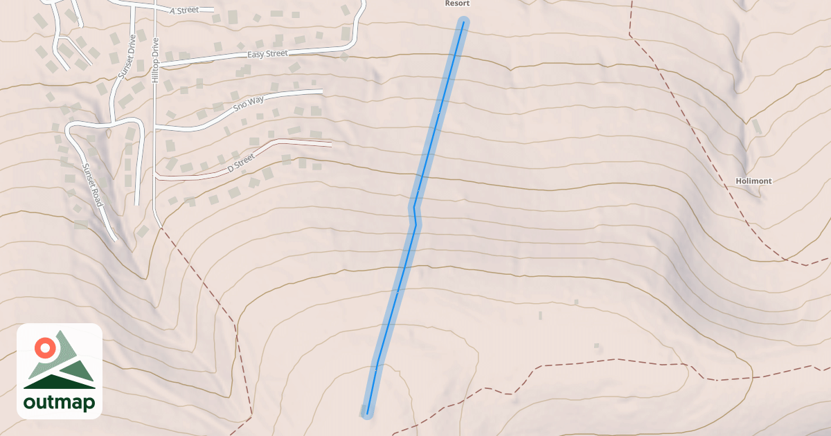 Map of Corkscrew