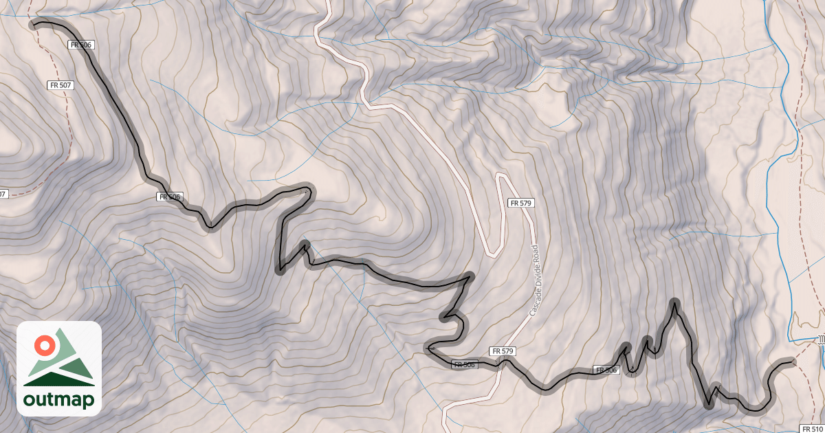 Map of Graysill Trail