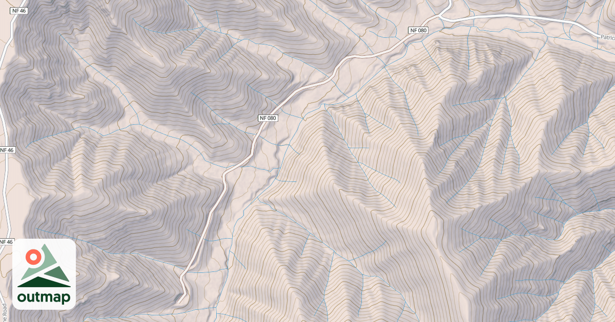 Map of LITTLE TUCANNON