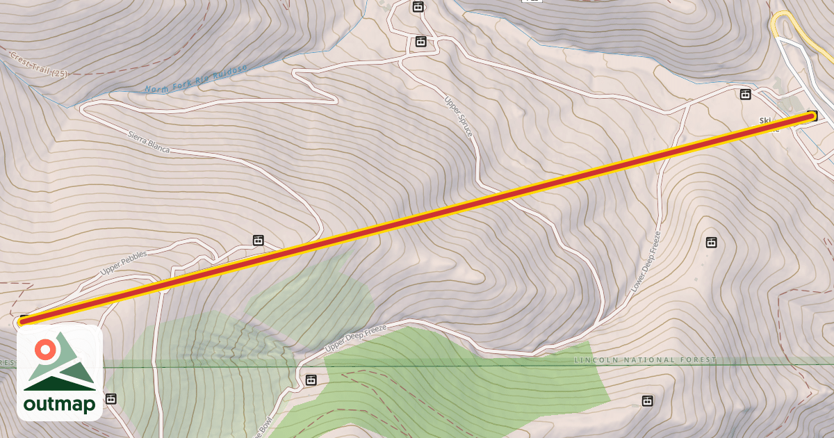 Map of Apache Arrow Gondola