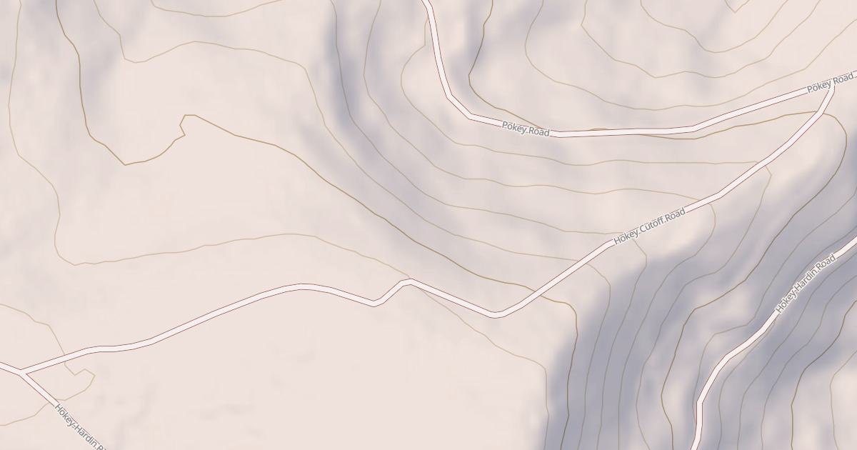 Map preview of HOKEY CUTOFF
