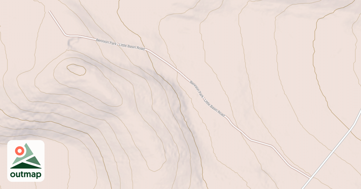 Map of BENNION PK-LITTLE BASIN*
