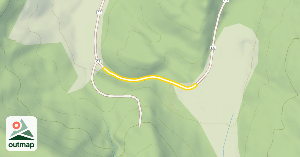 Map of Chemin du Reculet