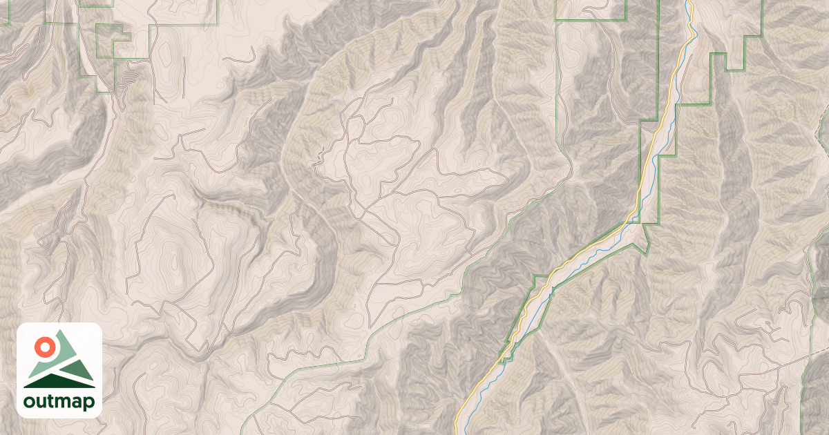Map of Jaynes Ridge Snowmobile
