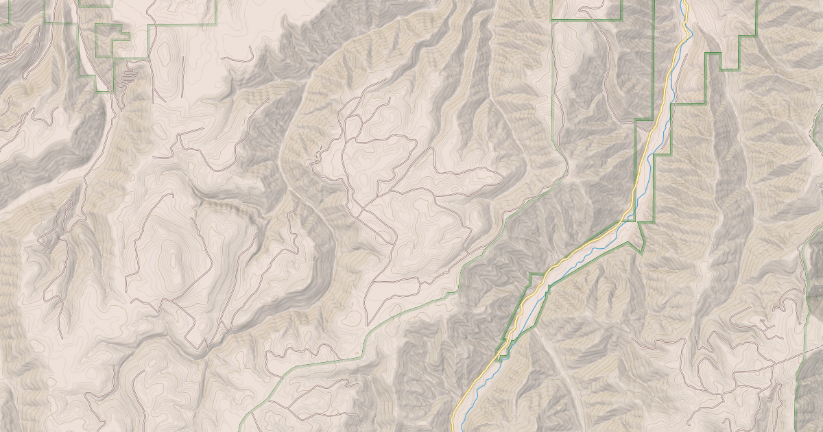 Map preview of Jaynes Ridge Snowmobile