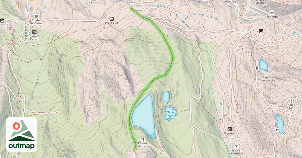 Map of Chalets