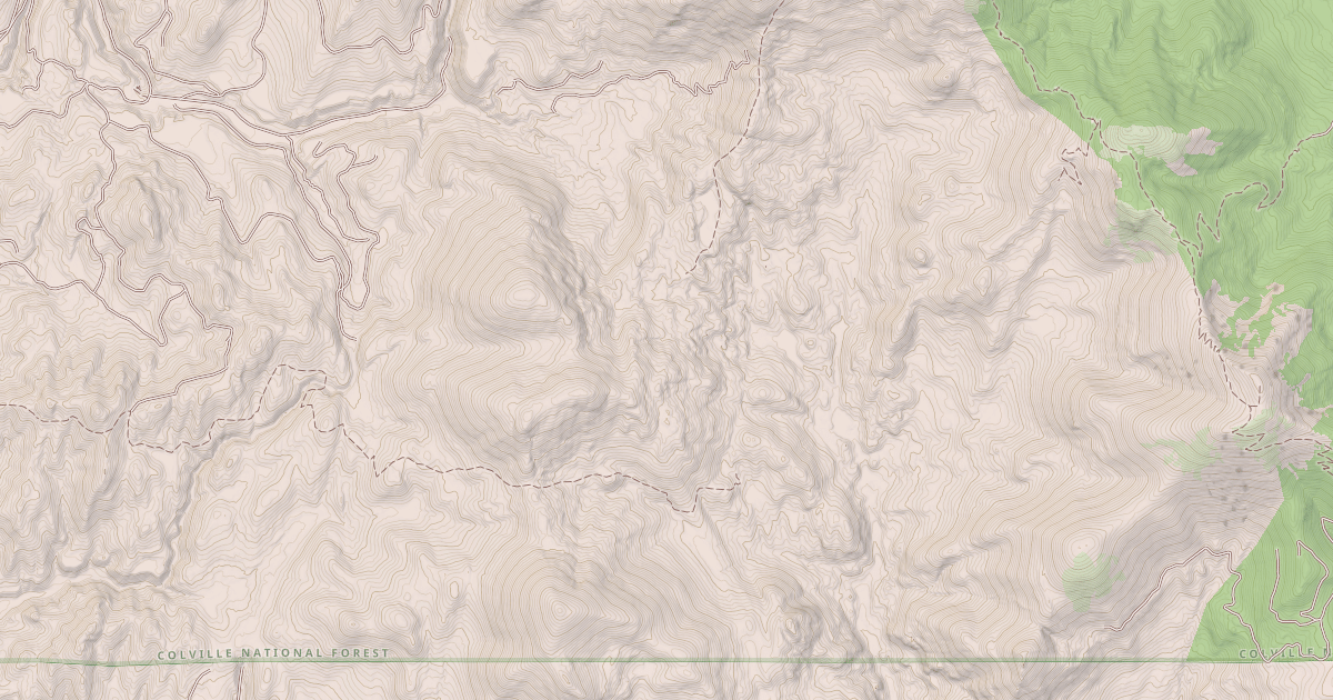 Map preview of NORTH FORK HALL CREEK