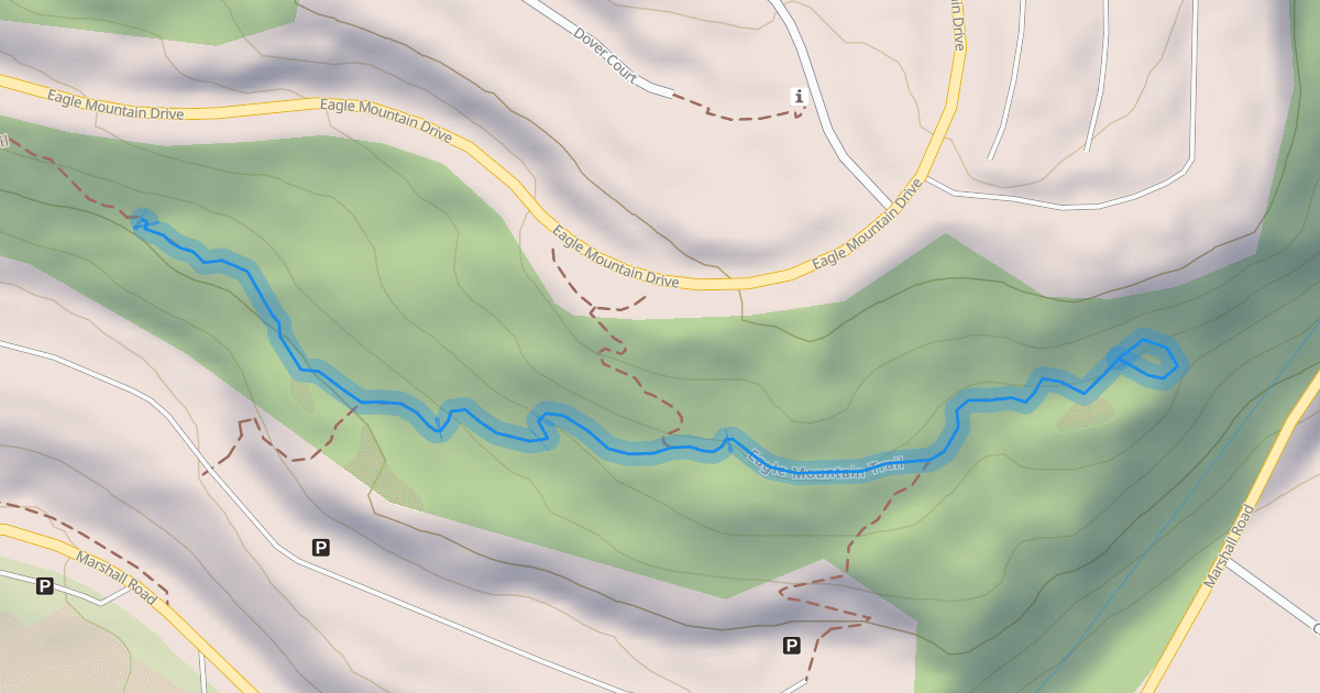 Map preview of Eagle Mountain Trail