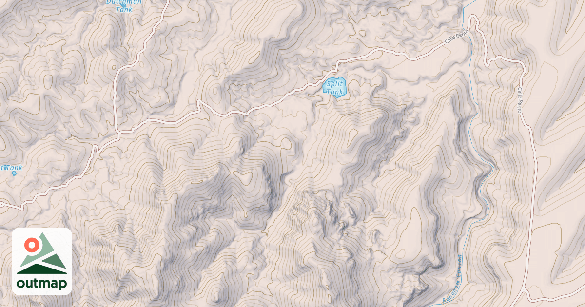 Map of LOST TANK