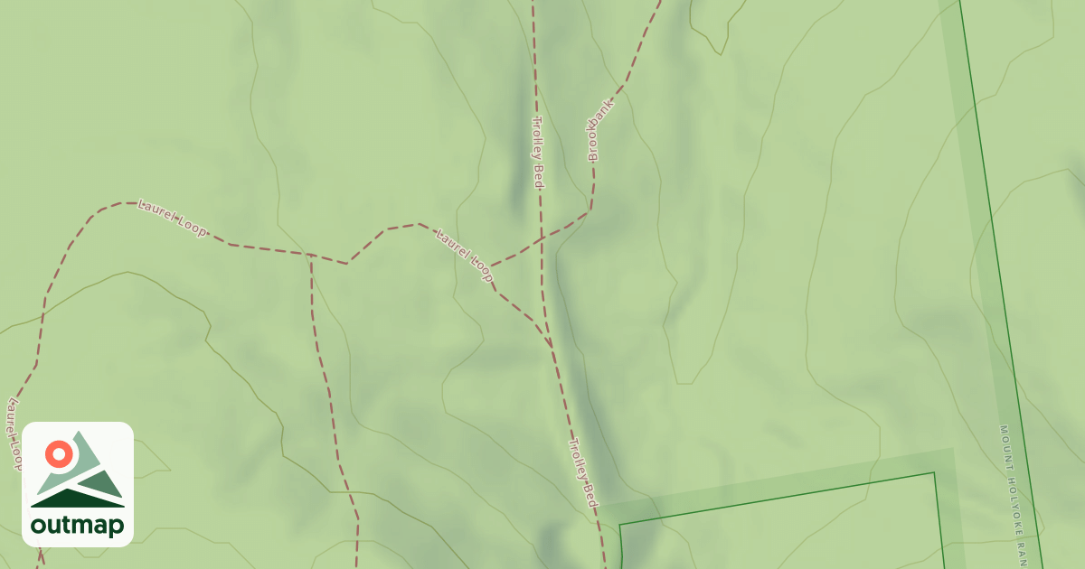 Map of Trambed Trail