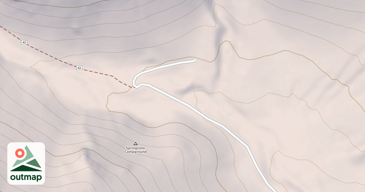 Map of USFS Motor Vehicle Use Map Roads {9037FCC5-5BFC-457A-9238-61104B391914}