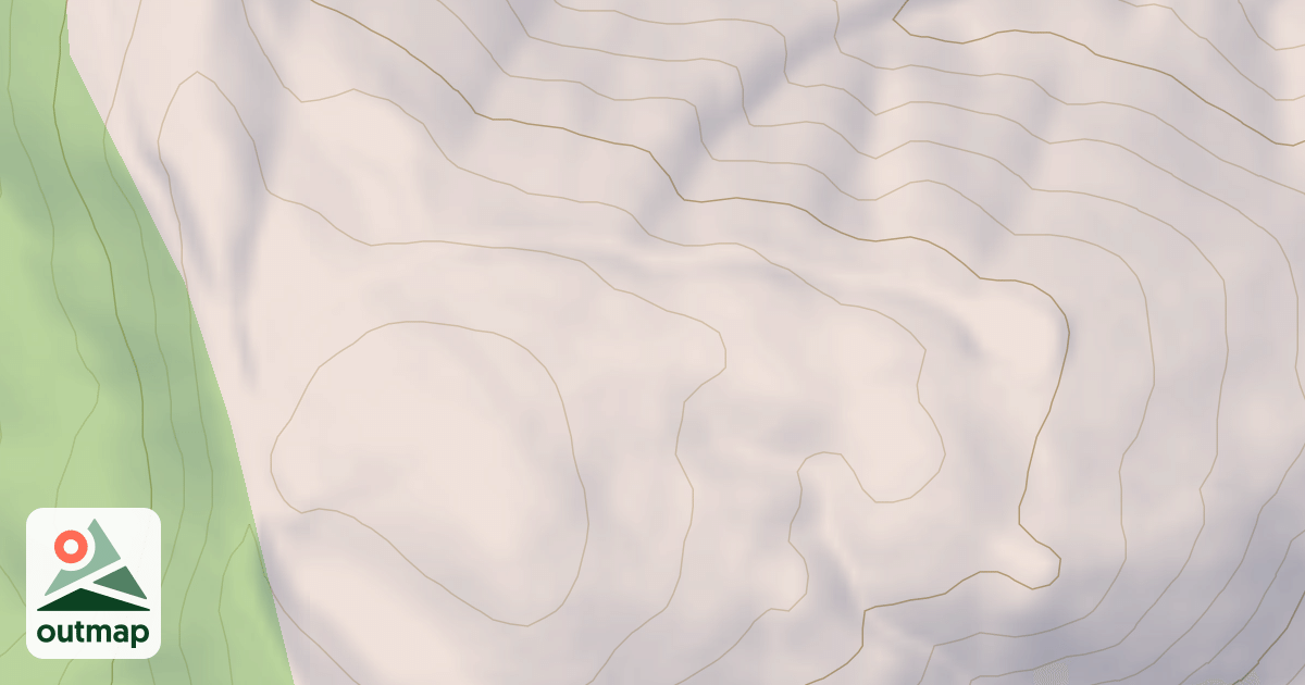 Map of DEL MONTE SPUR