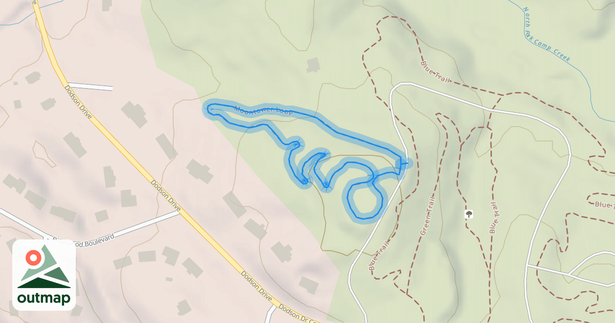 Map of Moontower Loop