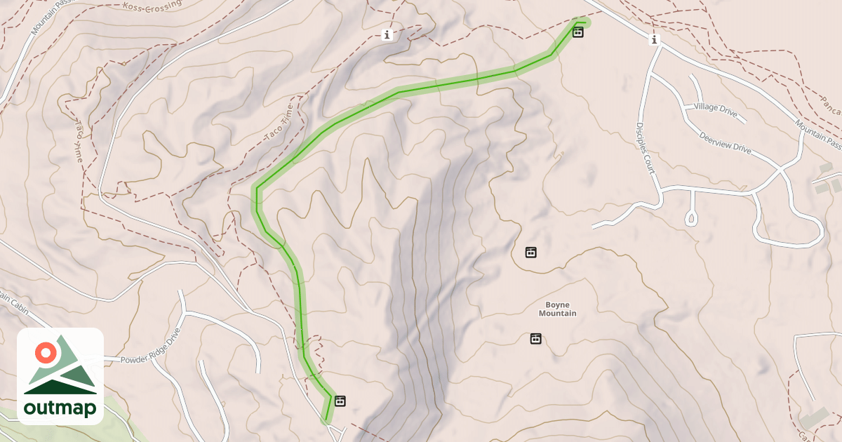 Map of Griece's Way