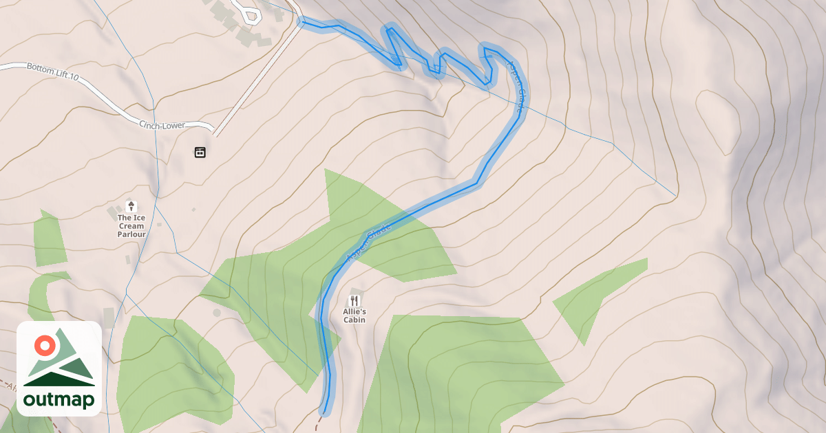 Map of Aspen Glade