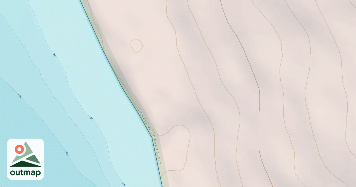 Map of Kizhuchia Creek Road
