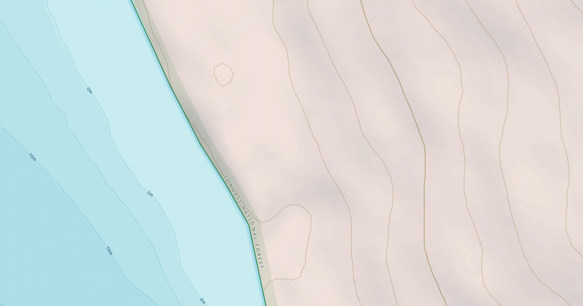 Map preview of Kizhuchia Creek Road