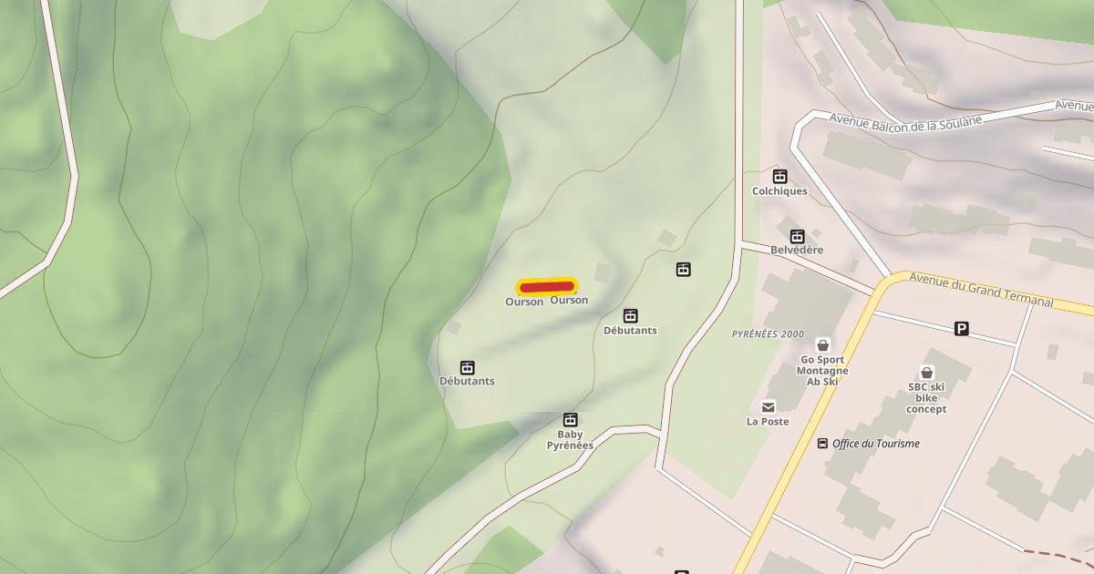 Map preview of Ourson