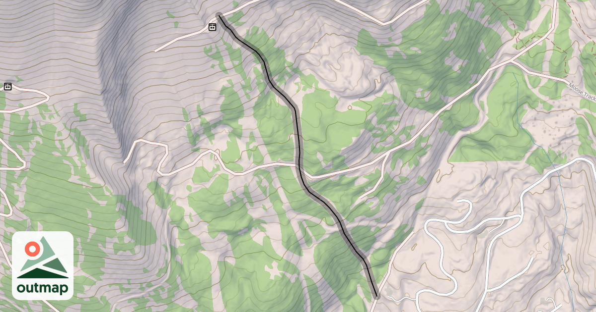 Map of Yellow Mule