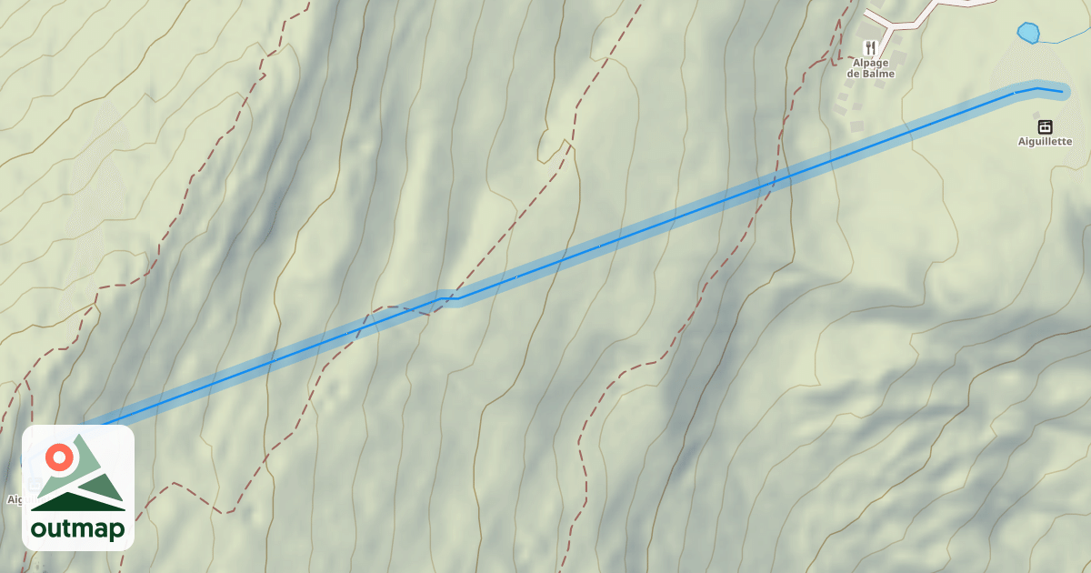 Map of Aiguillette
