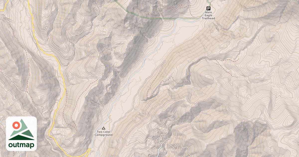 Map of Boulder Park Snowmobile