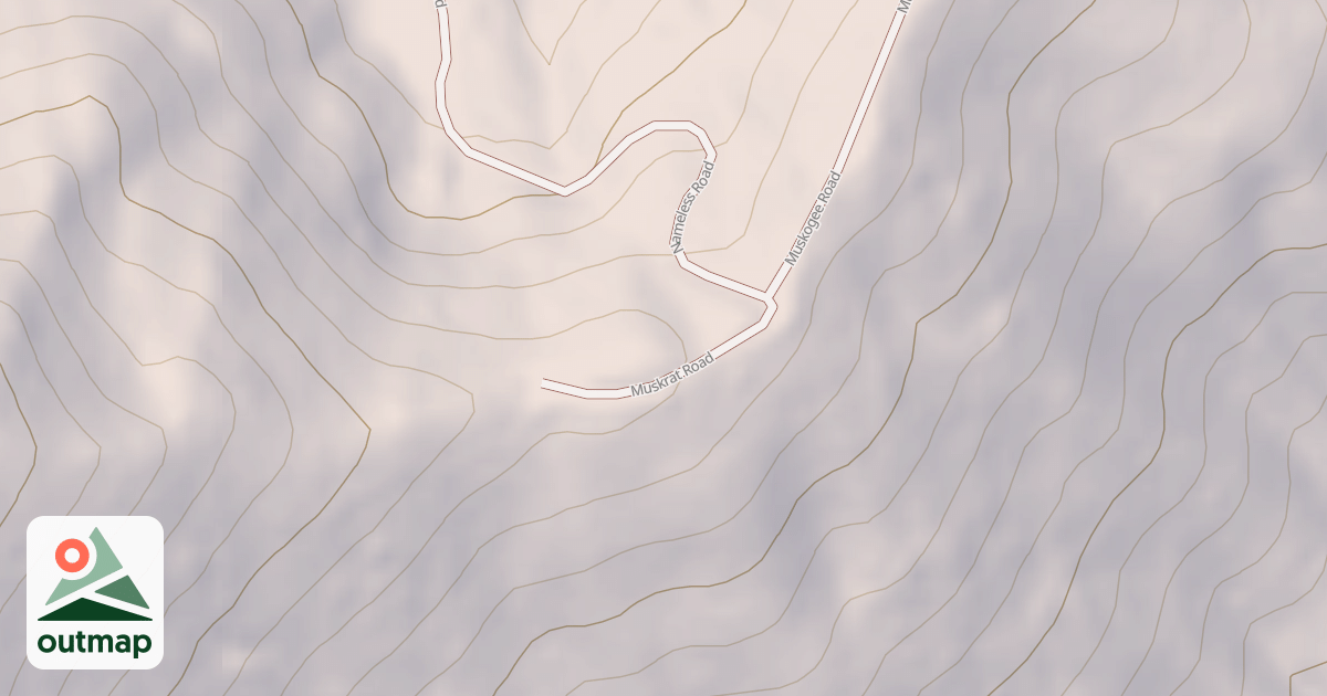 Map of MUSKRAT