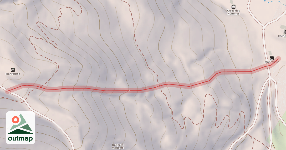 Map of Bêche