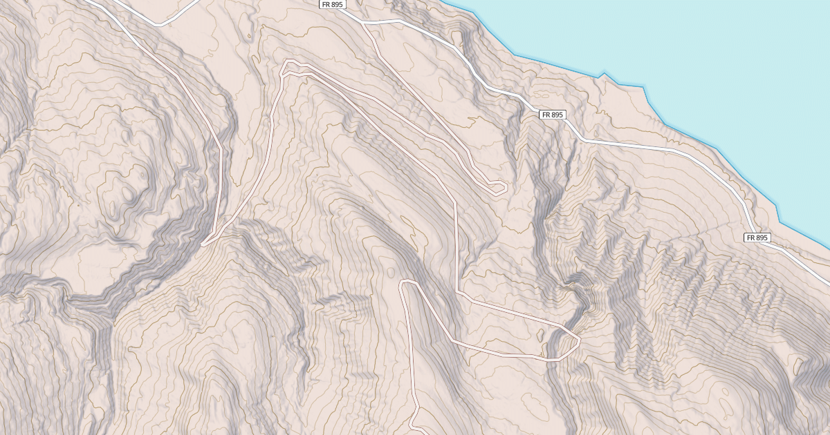 Map preview of ELAM CREEK KAH MOUNTAIN